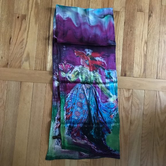 Vintage Scarf | Operagoer Art - Picture 3 of 4